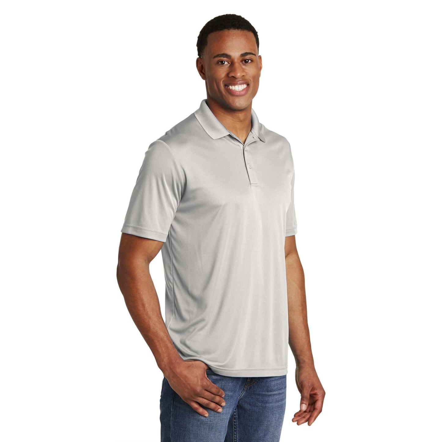 Atomic Blue Polo - Sport-Tek - Performance Fabric