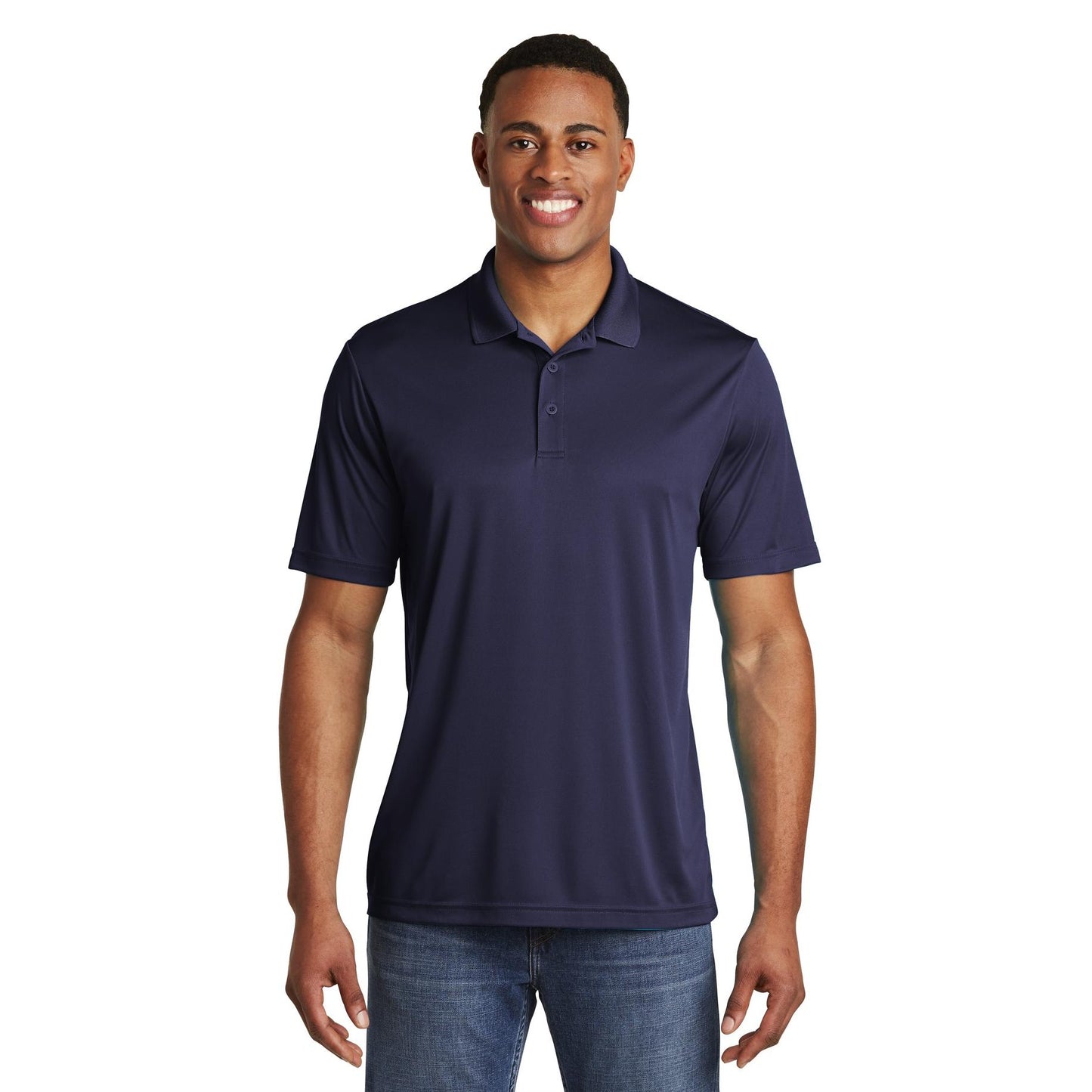 Atomic Blue Polo - Sport-Tek - Performance Fabric