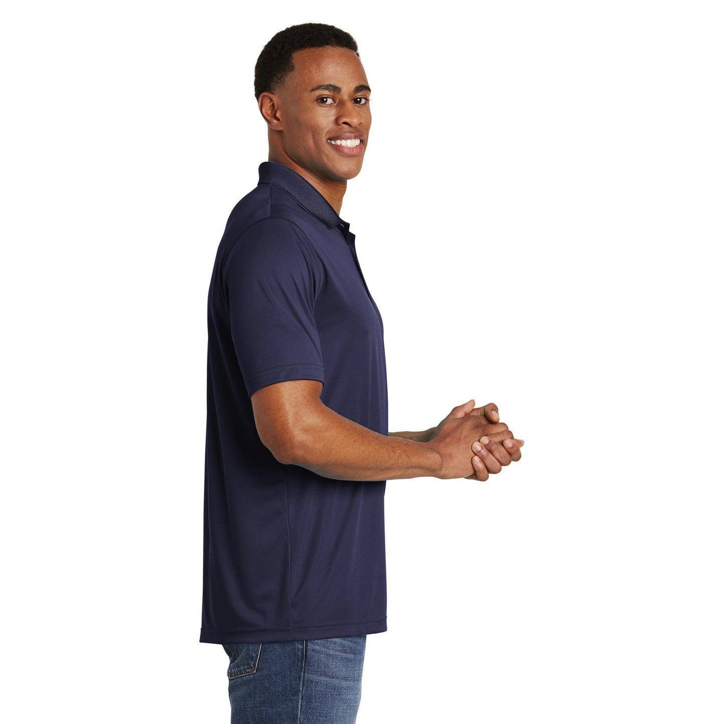 Atomic Blue Polo - Sport-Tek - Performance Fabric