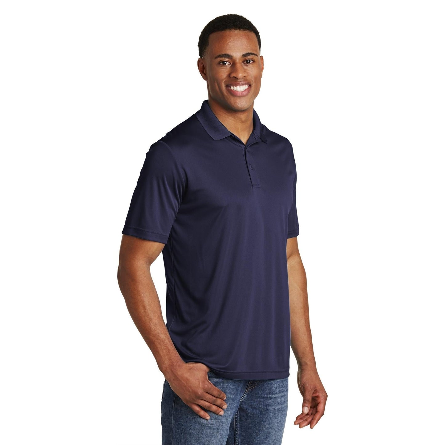 Atomic Blue Polo - Sport-Tek - Performance Fabric