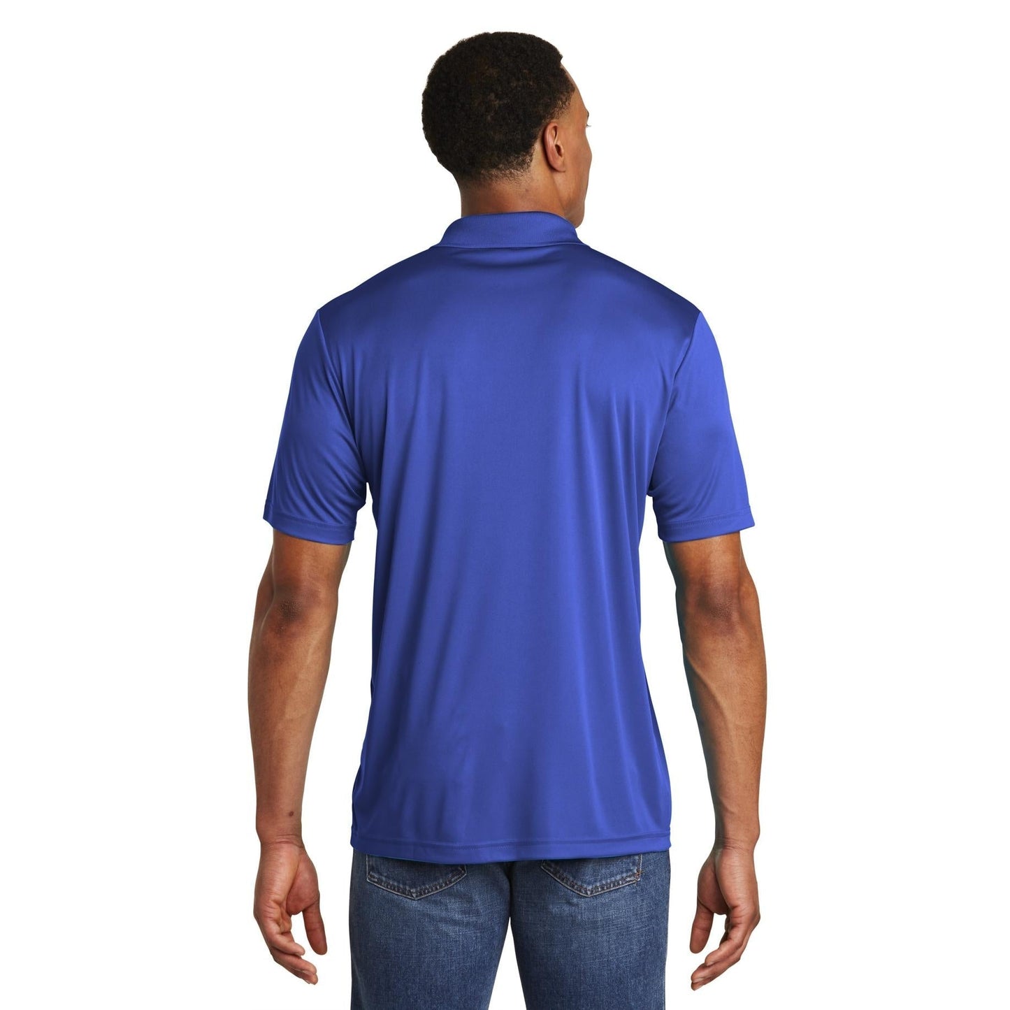 Atomic Blue Polo - Sport-Tek - Performance Fabric