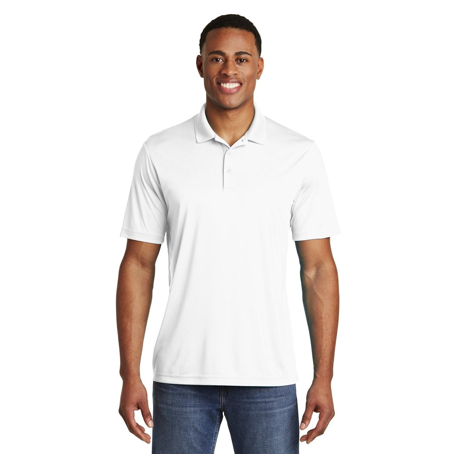 Atomic Blue Polo - Sport-Tek - Performance Fabric