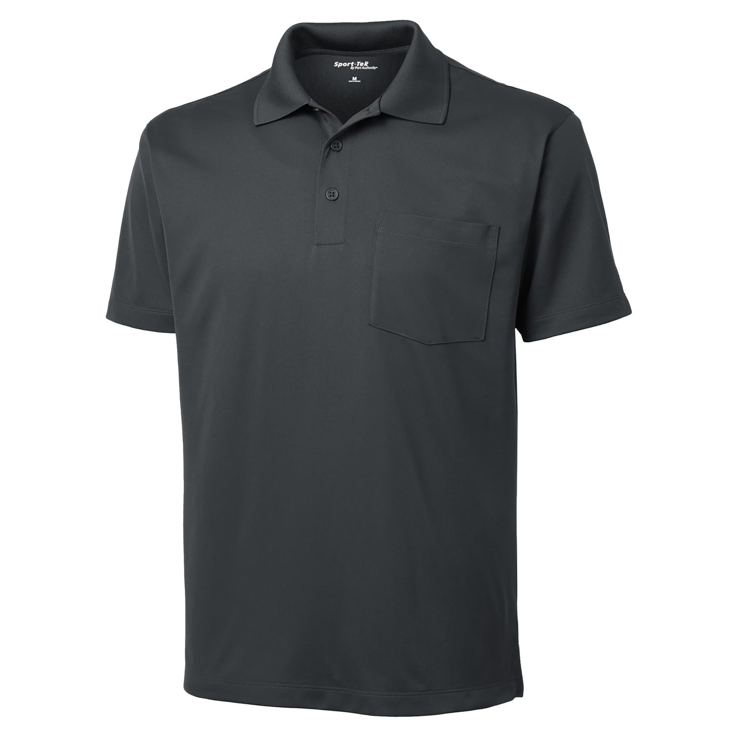 Black Polo Shirt - Sport-Tek - Stylish Snag Resistant Fabric