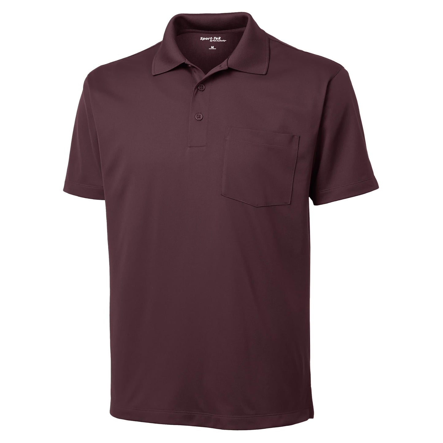 Black Polo Shirt - Sport-Tek - Stylish Snag Resistant Fabric