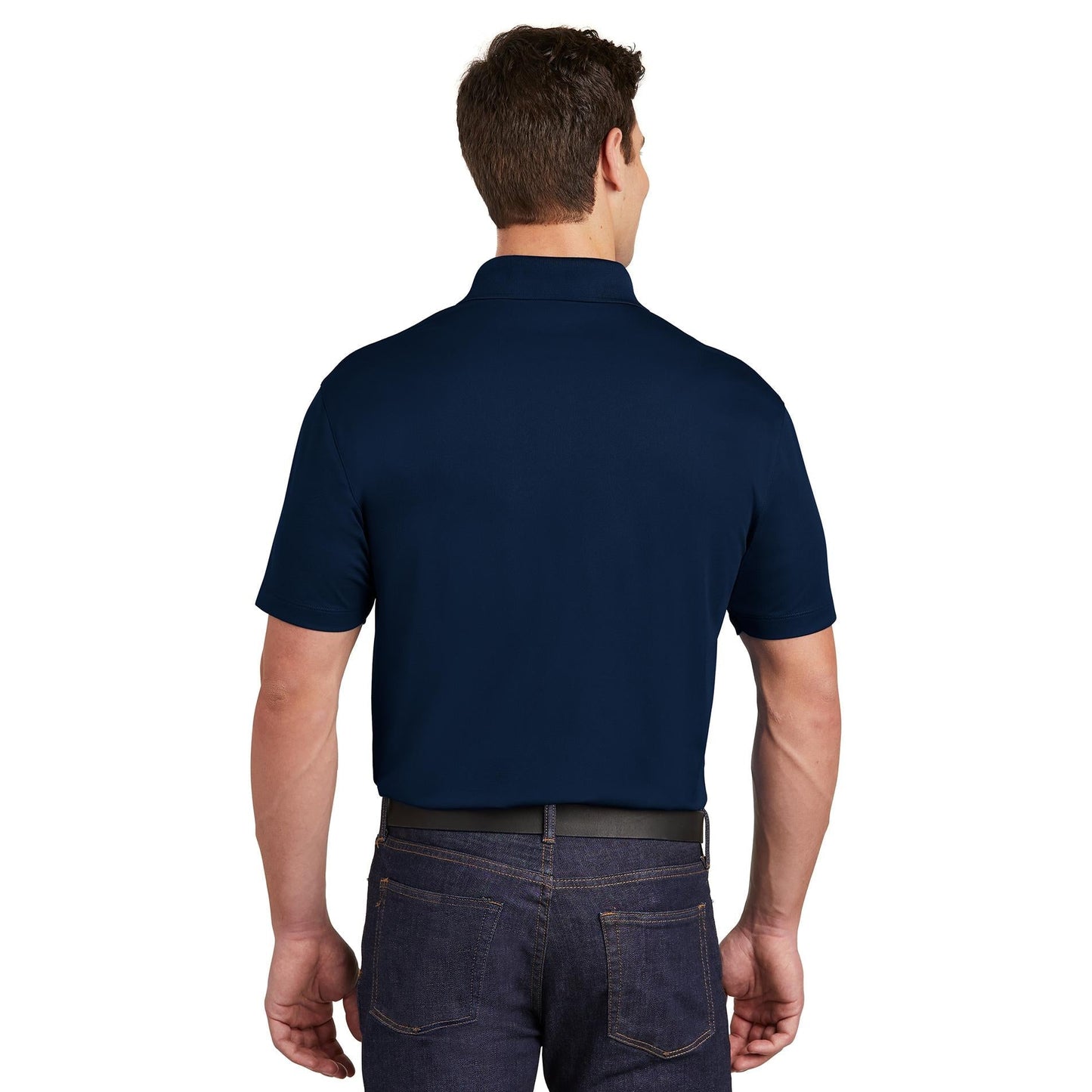 Black Polo Shirt - Sport-Tek - Stylish Snag Resistant Fabric