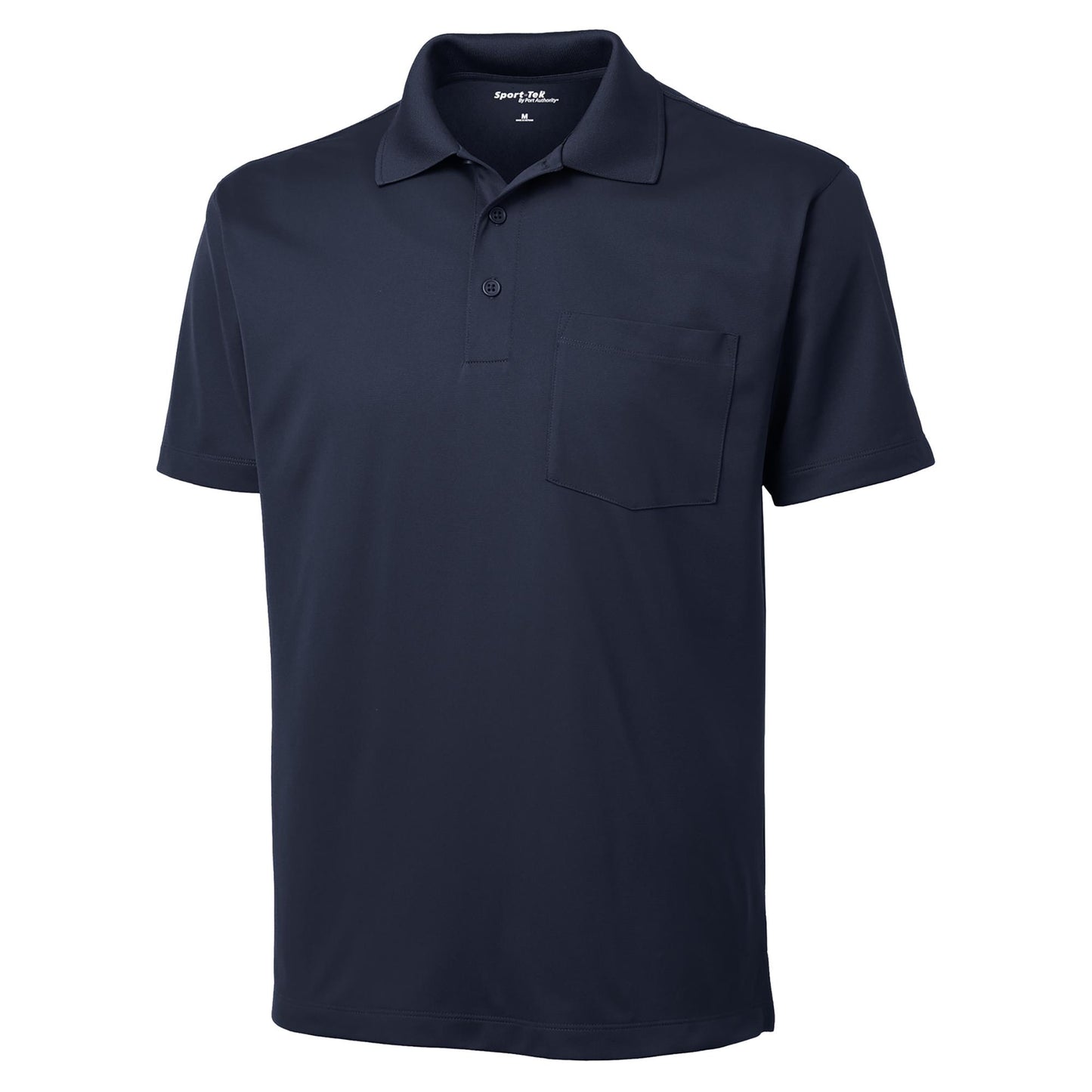 Black Polo Shirt - Sport-Tek - Stylish Snag Resistant Fabric