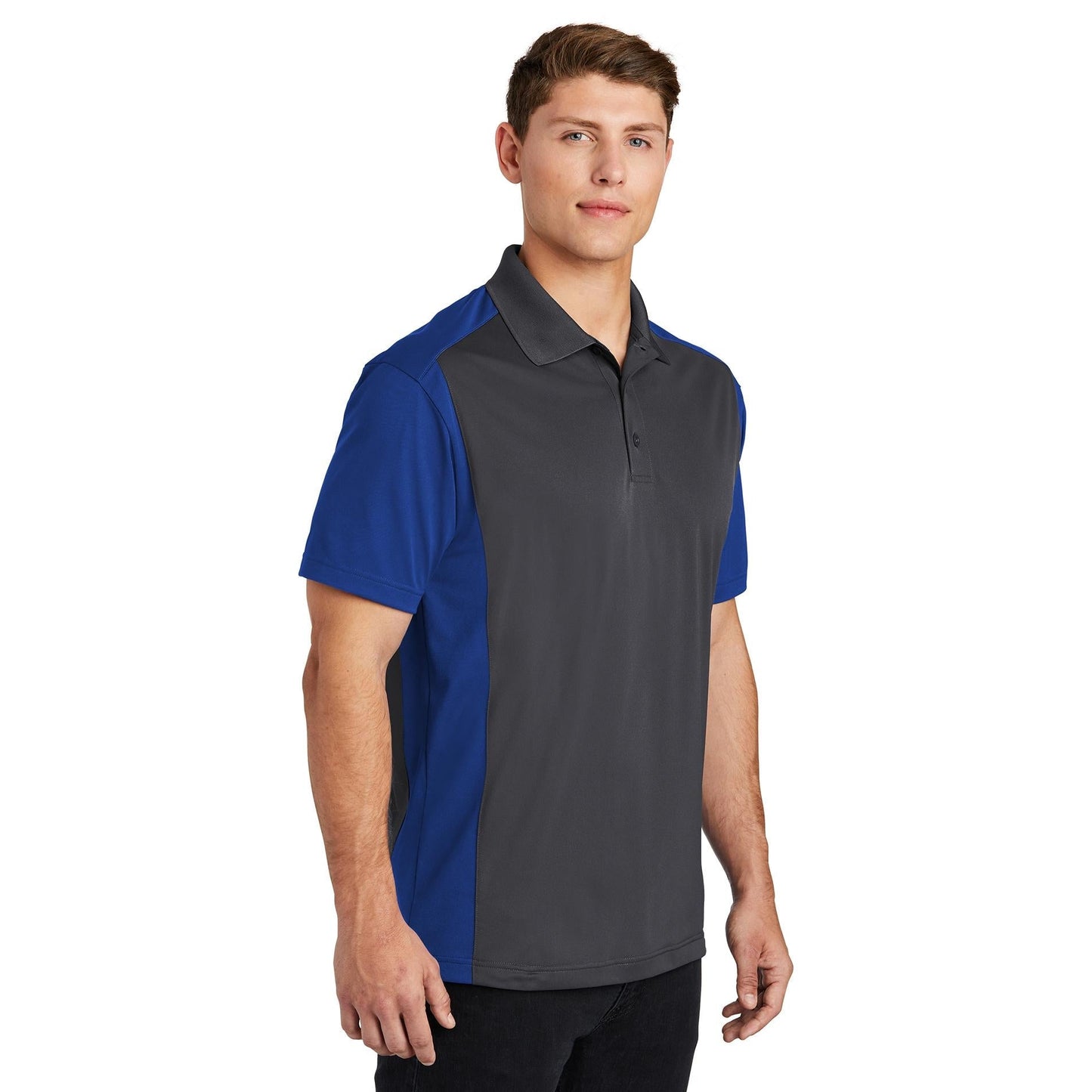 Iron Grey Polo Shirt - Sport-Tek - Modern Design