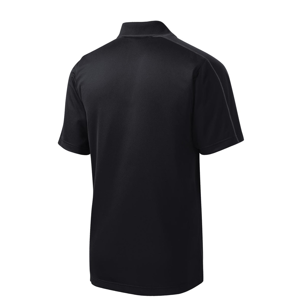 Black/Iron Grey Polo Shirt - Sport-Tek - Micropique Poly
