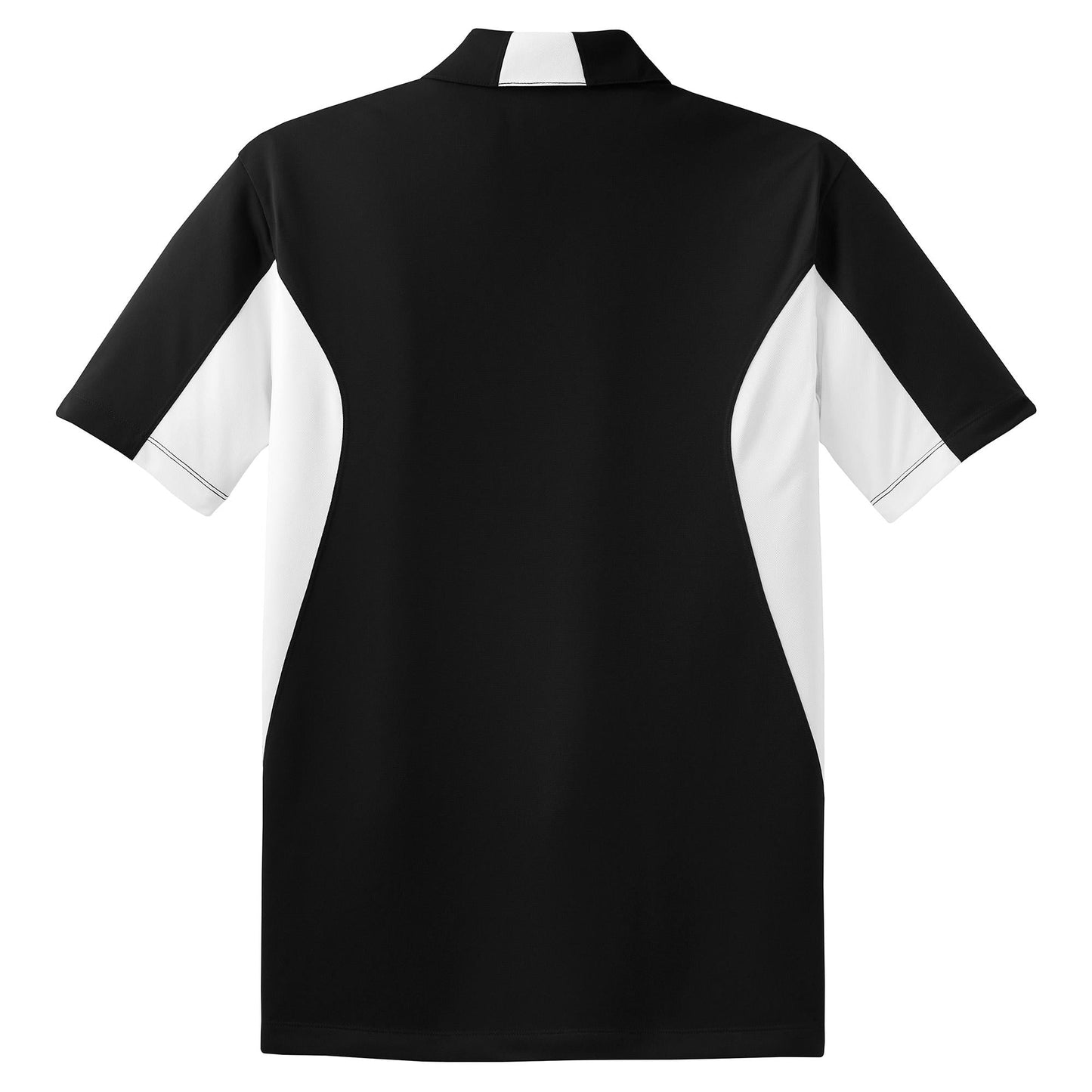 Black/Red Polo Shirts - Sport-Tek - Snag-Free Fabric