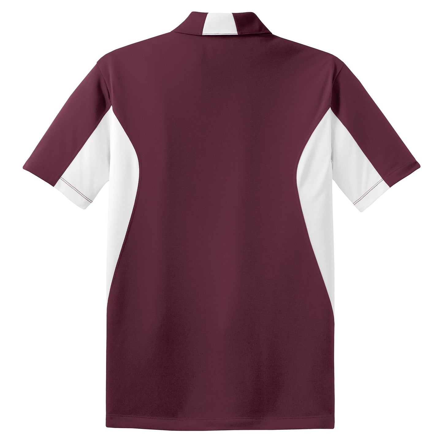 Black/Red Polo Shirts - Sport-Tek - Snag-Free Fabric