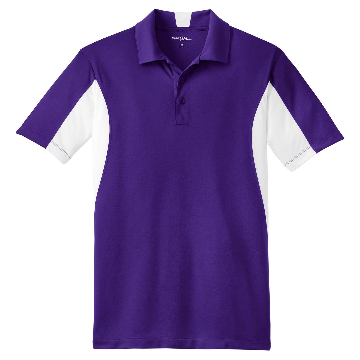 Black/Red Polo Shirts - Sport-Tek - Snag-Free Fabric