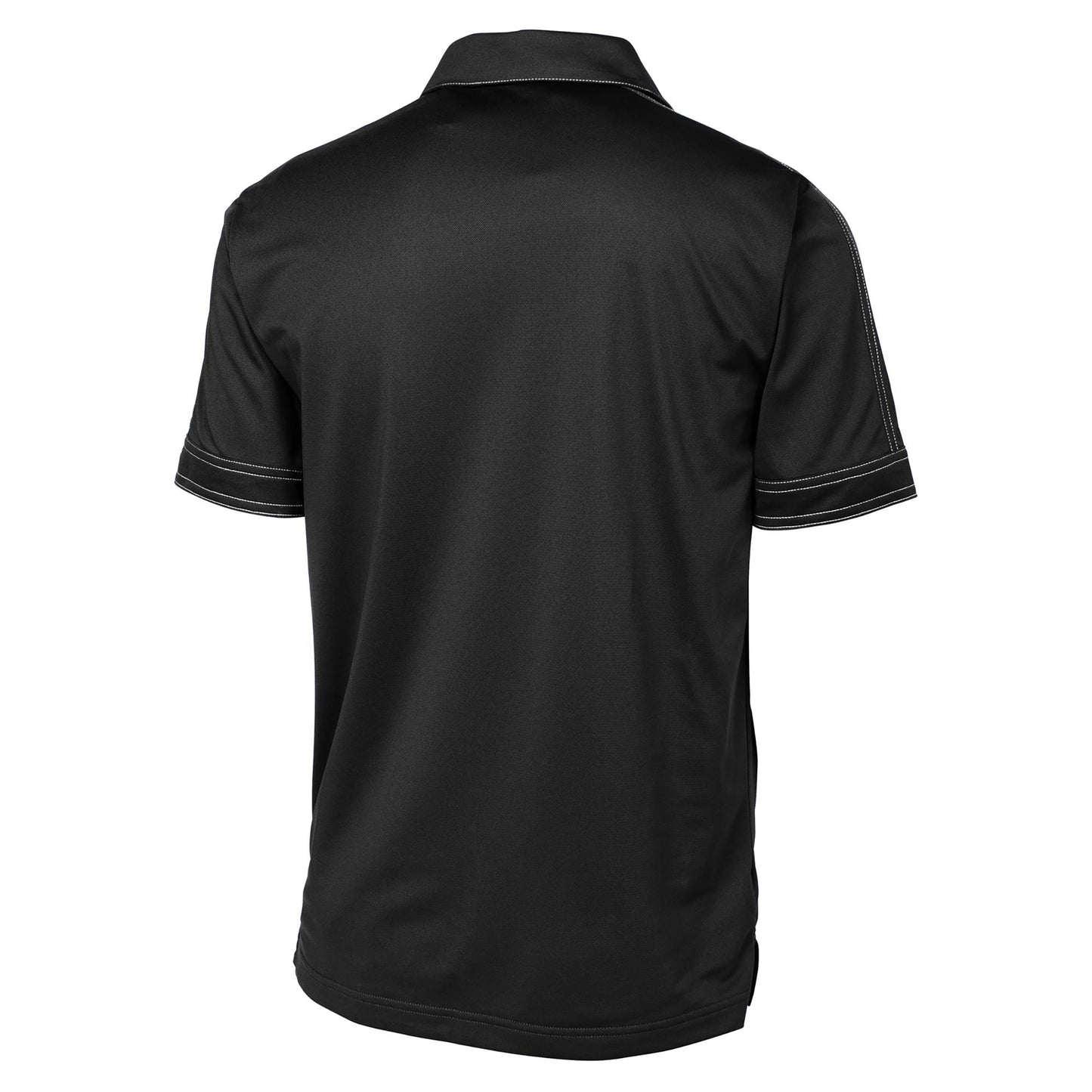 Black Polo Shirts - Sport-Tek - Snag-Resistant Micropique
