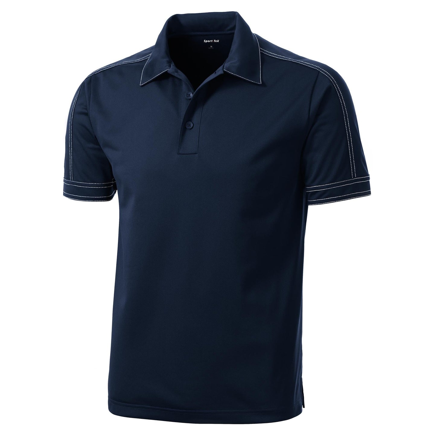 Black Polo Shirts - Sport-Tek - Snag-Resistant Micropique