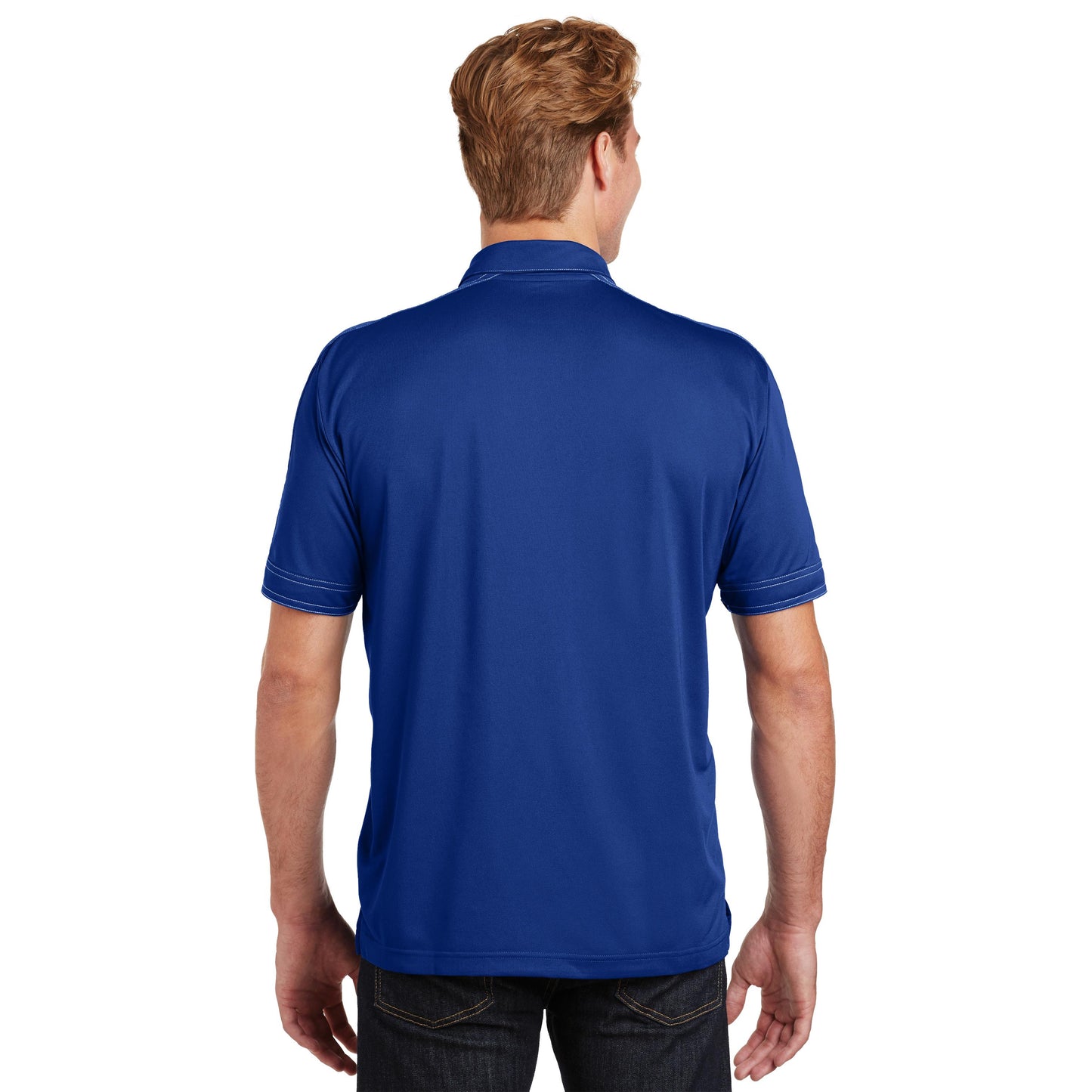 Black Polo Shirts - Sport-Tek - Snag-Resistant Micropique