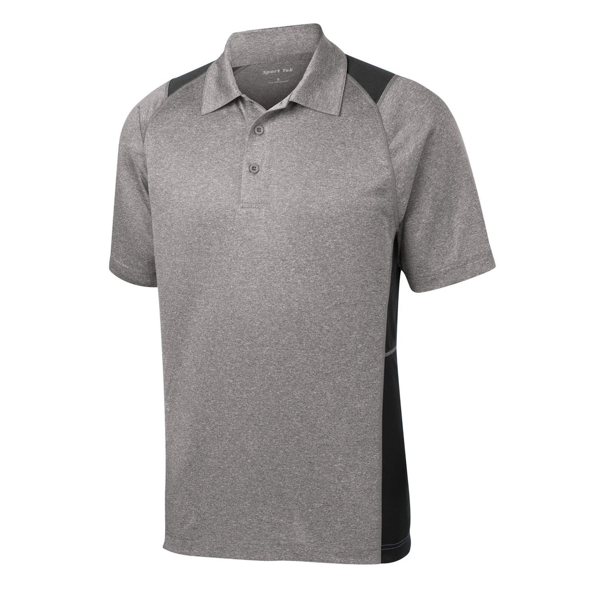 Graphite Heather Polo Shirt - Sport-Tek - Stylish Design
