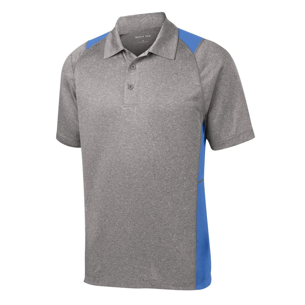 Graphite Heather Polo Shirt - Sport-Tek - Stylish Design