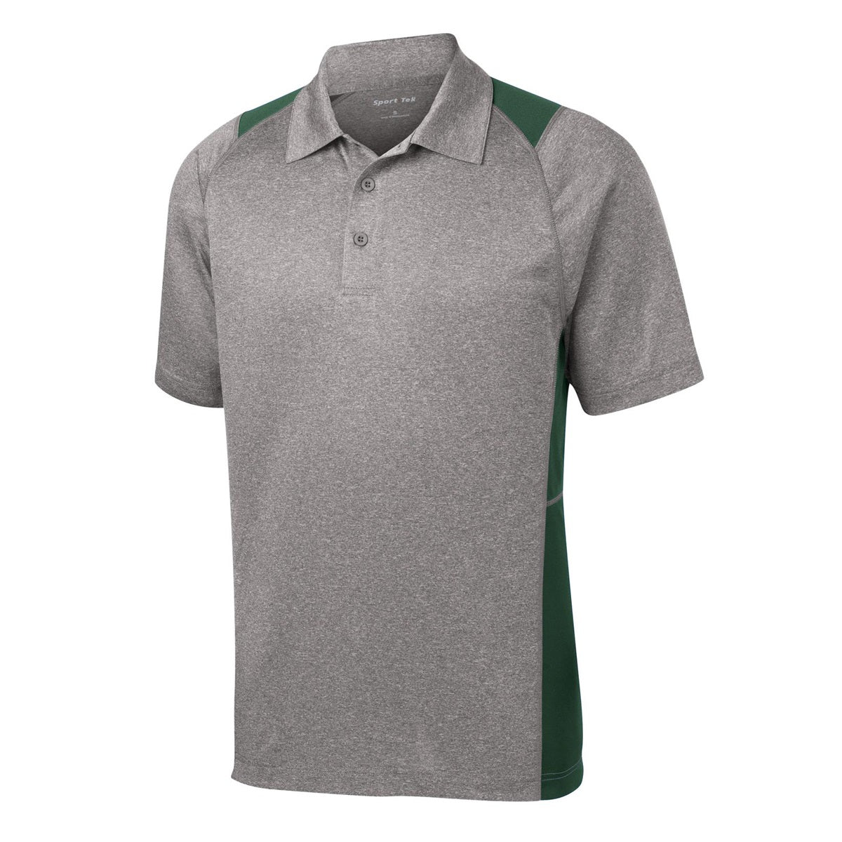 Graphite Heather Polo Shirt - Sport-Tek - Stylish Design