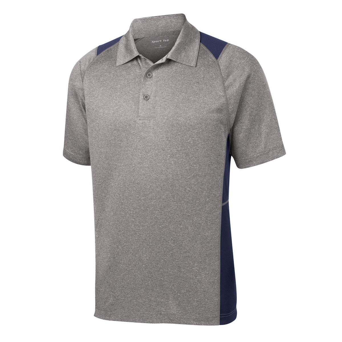 Graphite Heather Polo Shirt - Sport-Tek - Stylish Design