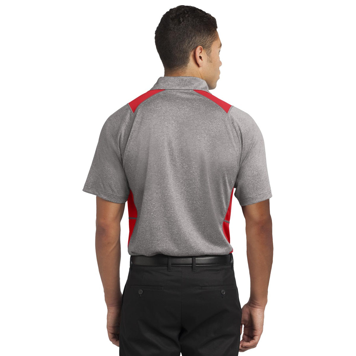 Graphite Heather Polo Shirt - Sport-Tek - Stylish Design