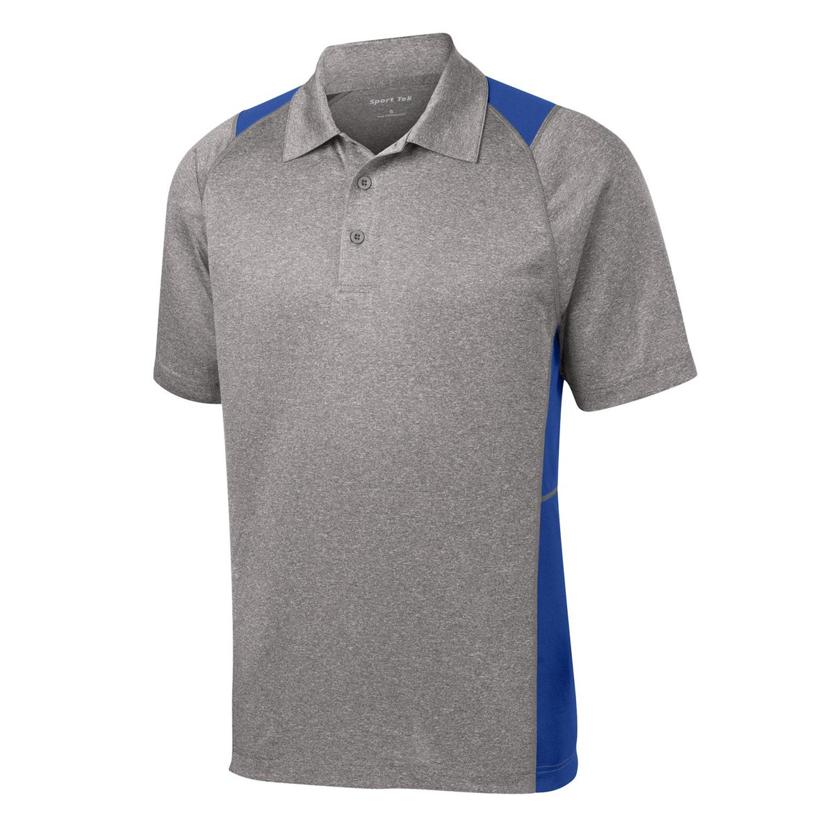 Graphite Heather Polo Shirt - Sport-Tek - Stylish Design