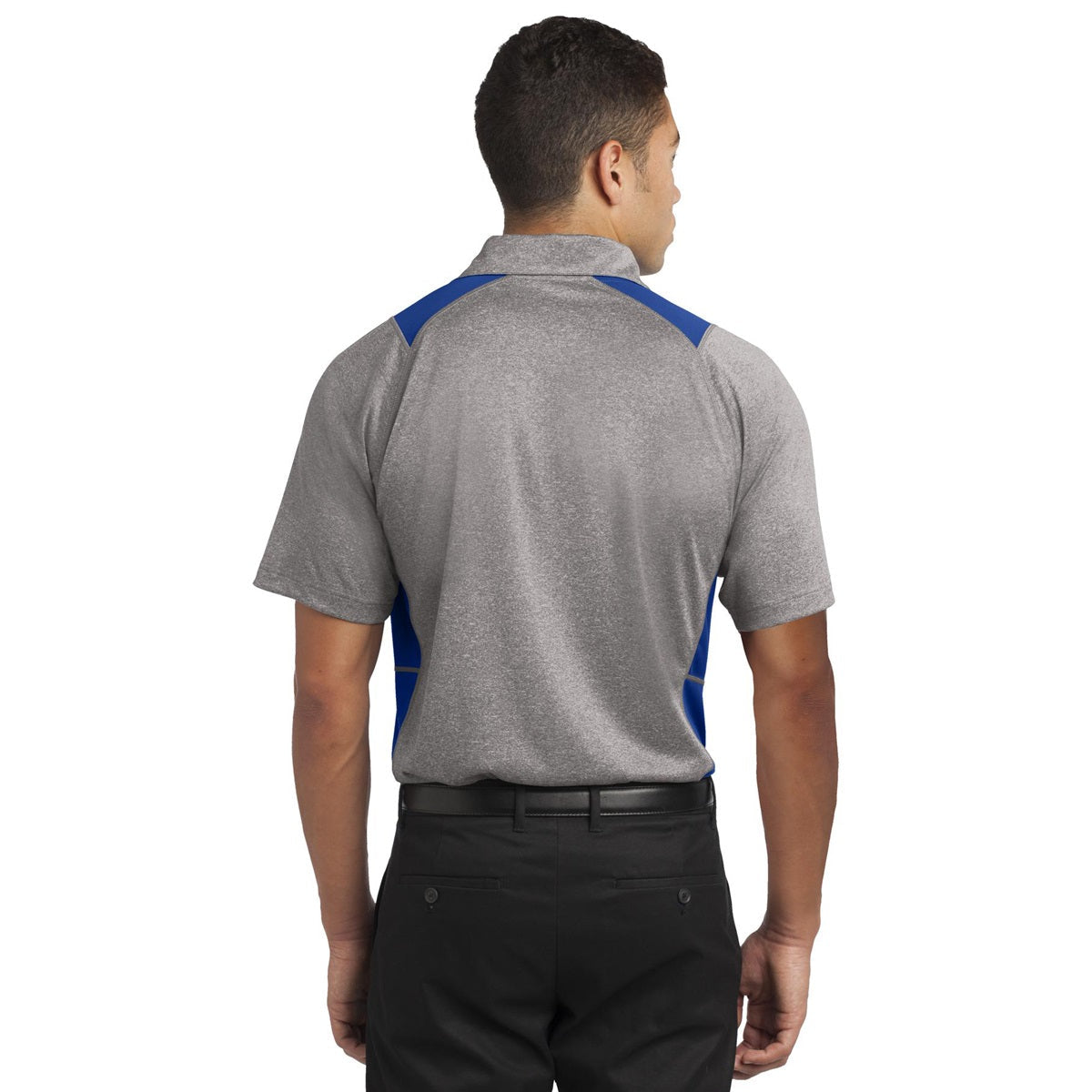 Graphite Heather Polo Shirt - Sport-Tek - Stylish Design