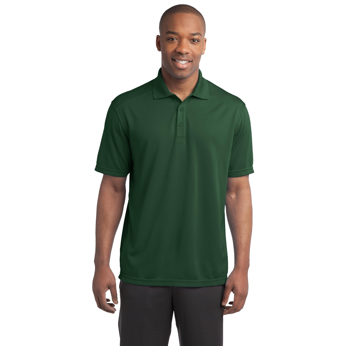 Black Polo Shirt - Sport-Tek - Moisture-Wicking Fabric