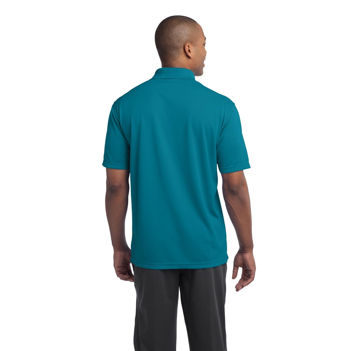 Black Polo Shirt - Sport-Tek - Moisture-Wicking Fabric