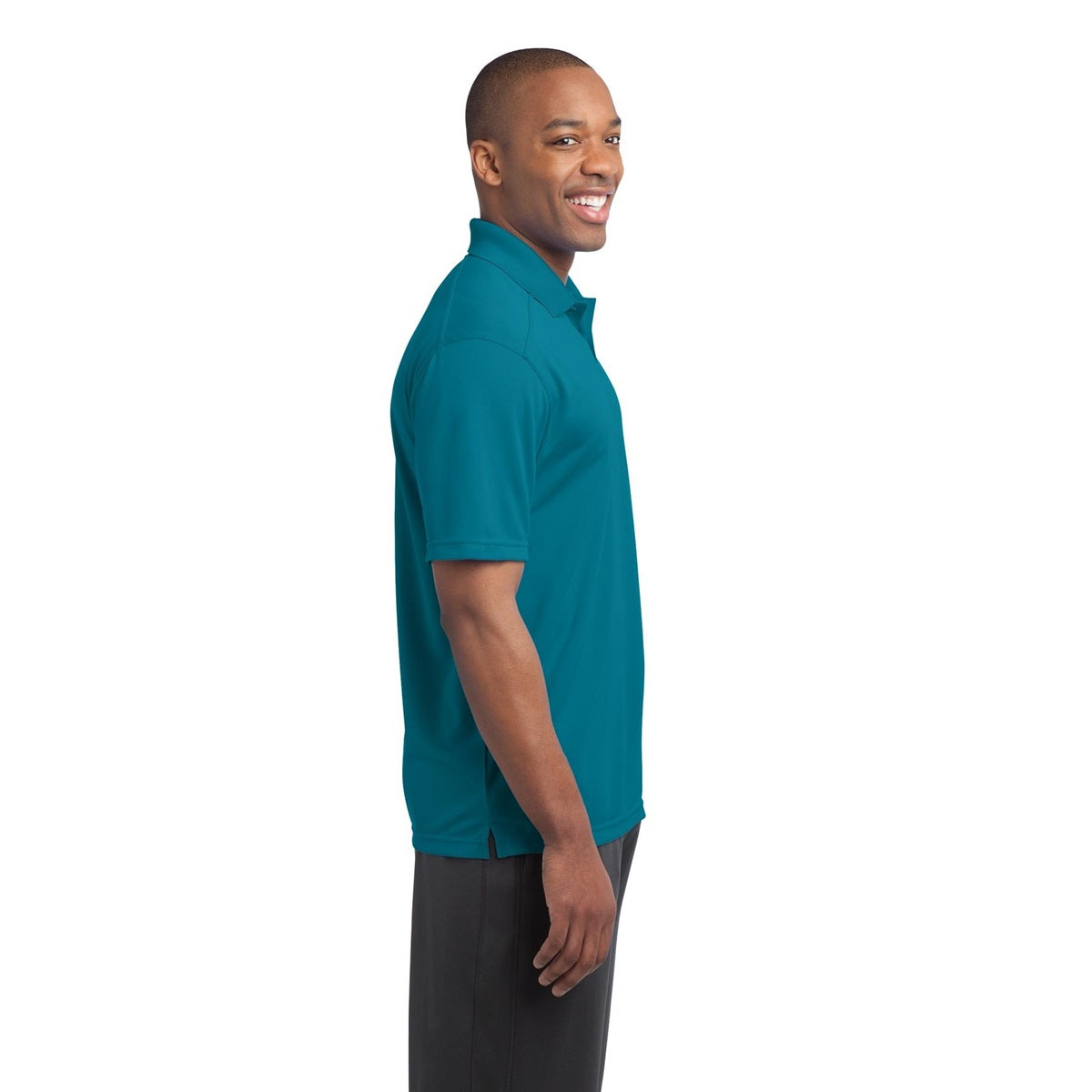 Black Polo Shirt - Sport-Tek - Moisture-Wicking Fabric