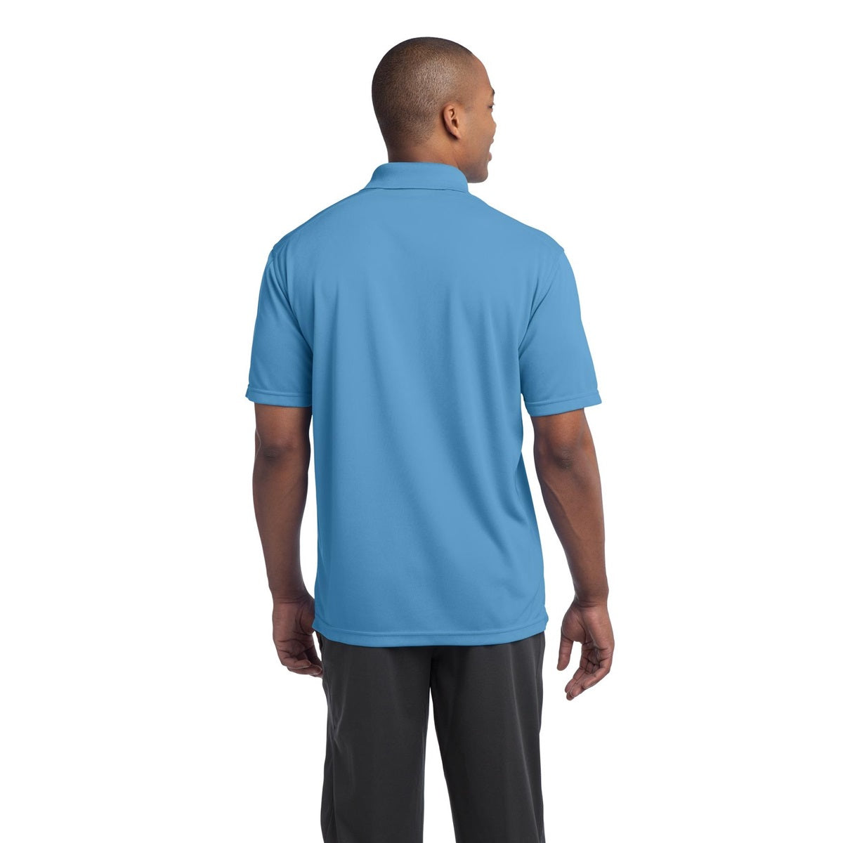 Black Polo Shirt - Sport-Tek - Moisture-Wicking Fabric