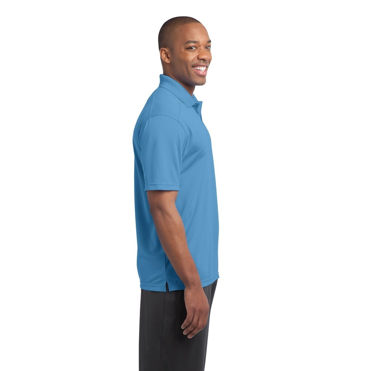 Black Polo Shirt - Sport-Tek - Moisture-Wicking Fabric