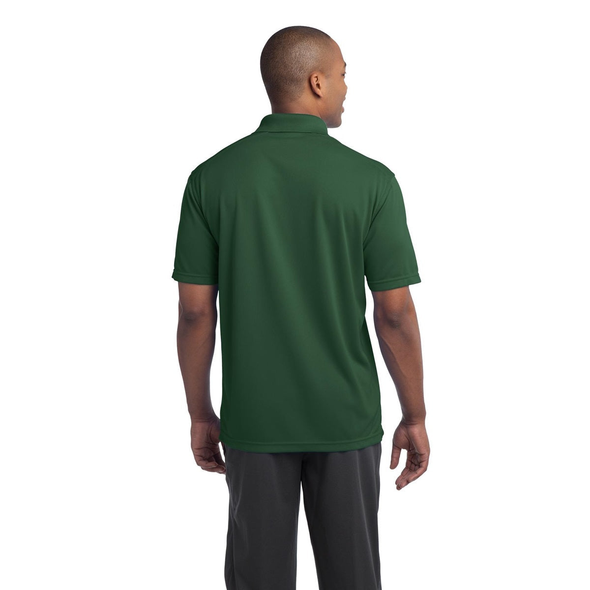 Black Polo Shirt - Sport-Tek - Moisture-Wicking Fabric