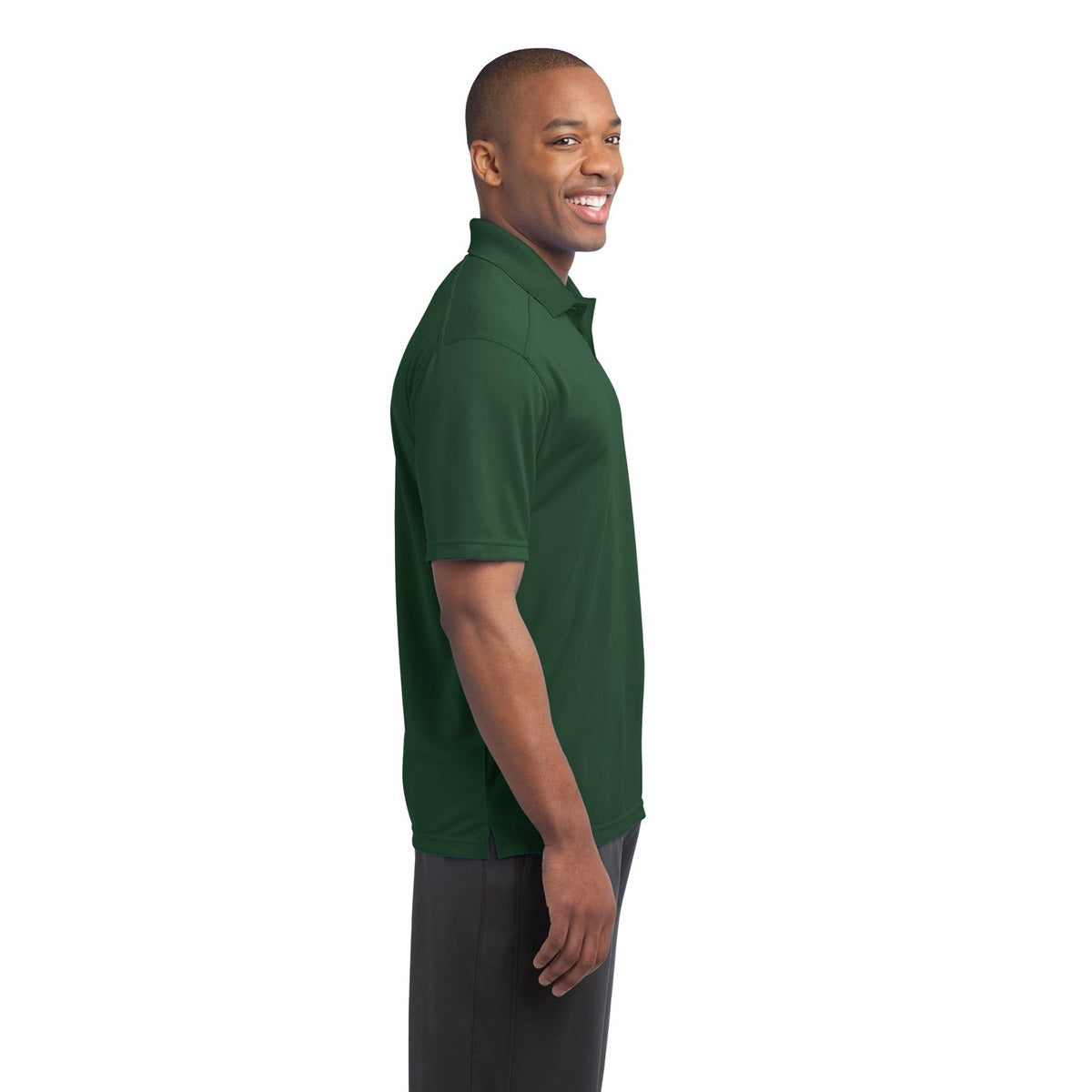 Black Polo Shirt - Sport-Tek - Moisture-Wicking Fabric