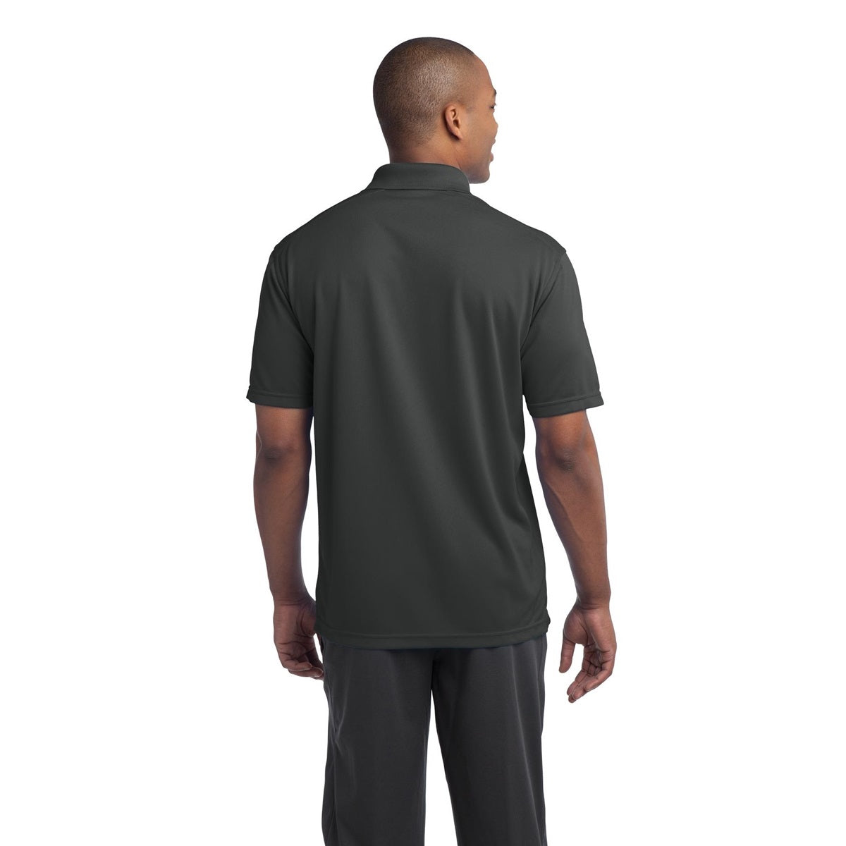 Black Polo Shirt - Sport-Tek - Moisture-Wicking Fabric