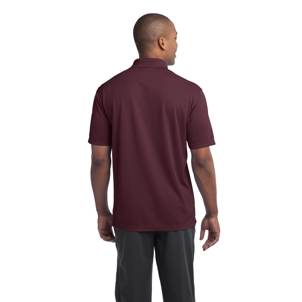 Black Polo Shirt - Sport-Tek - Moisture-Wicking Fabric