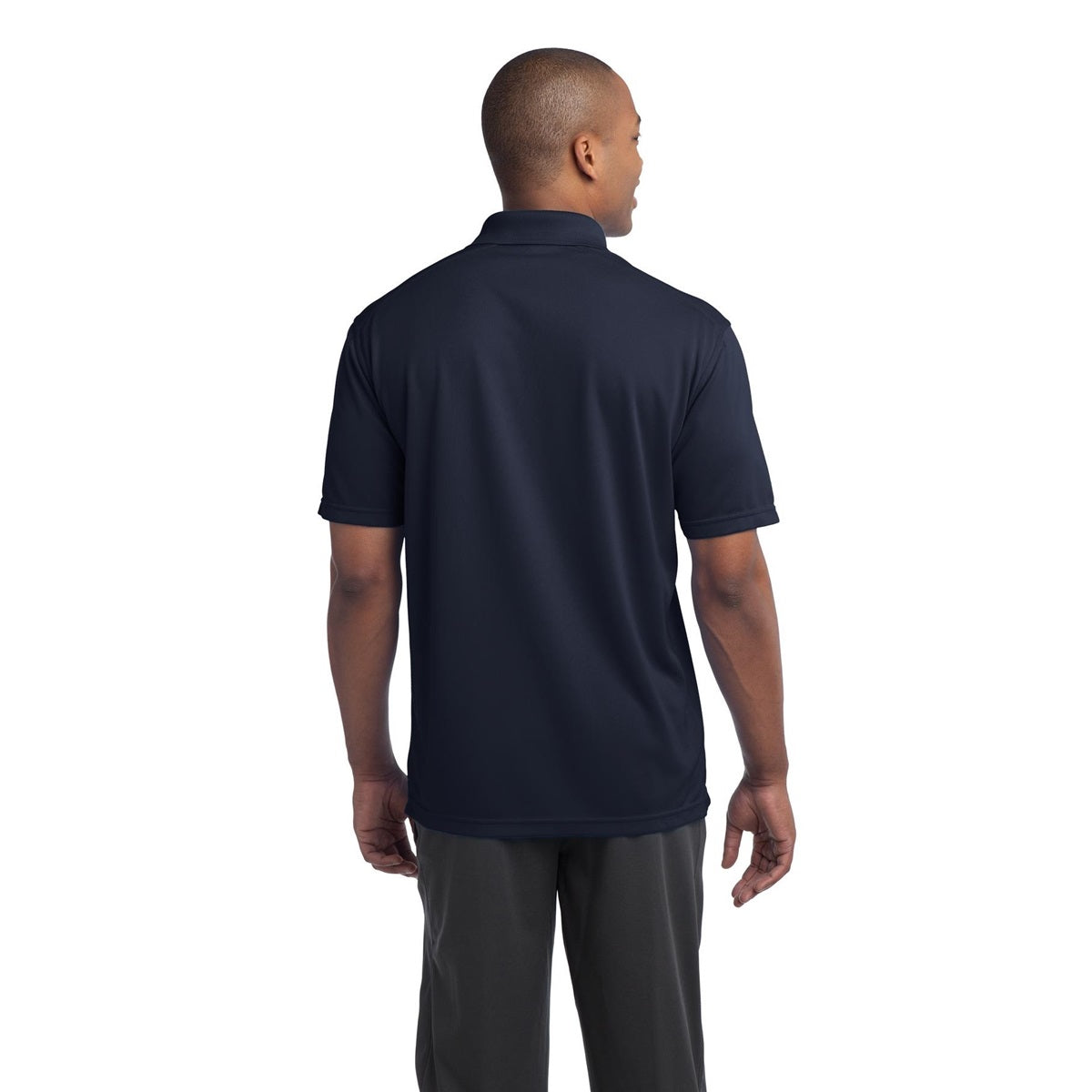Black Polo Shirt - Sport-Tek - Moisture-Wicking Fabric