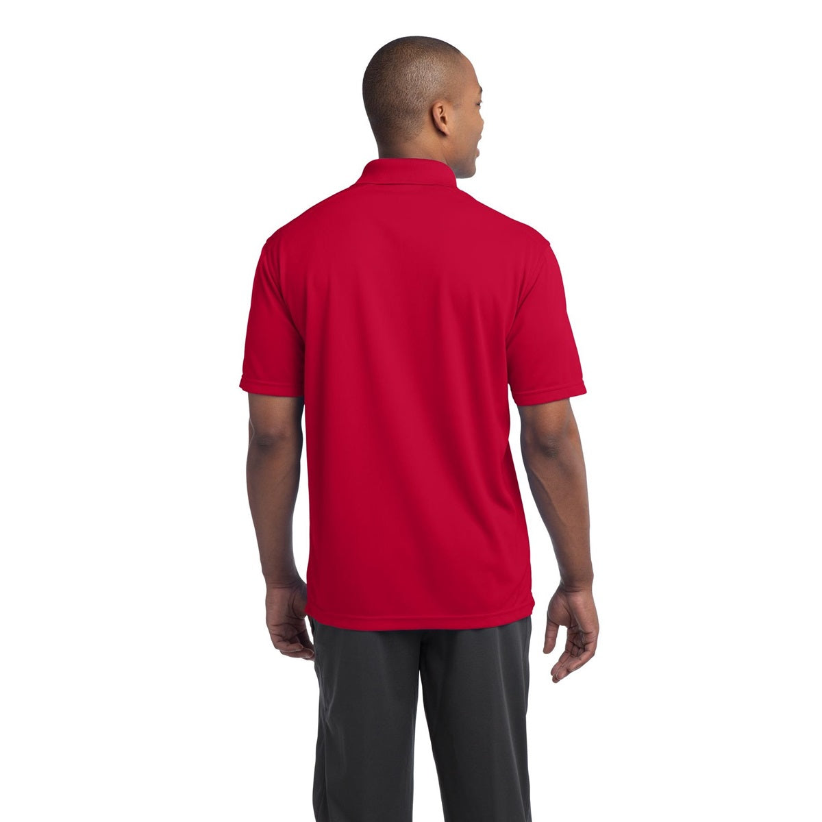 Black Polo Shirt - Sport-Tek - Moisture-Wicking Fabric