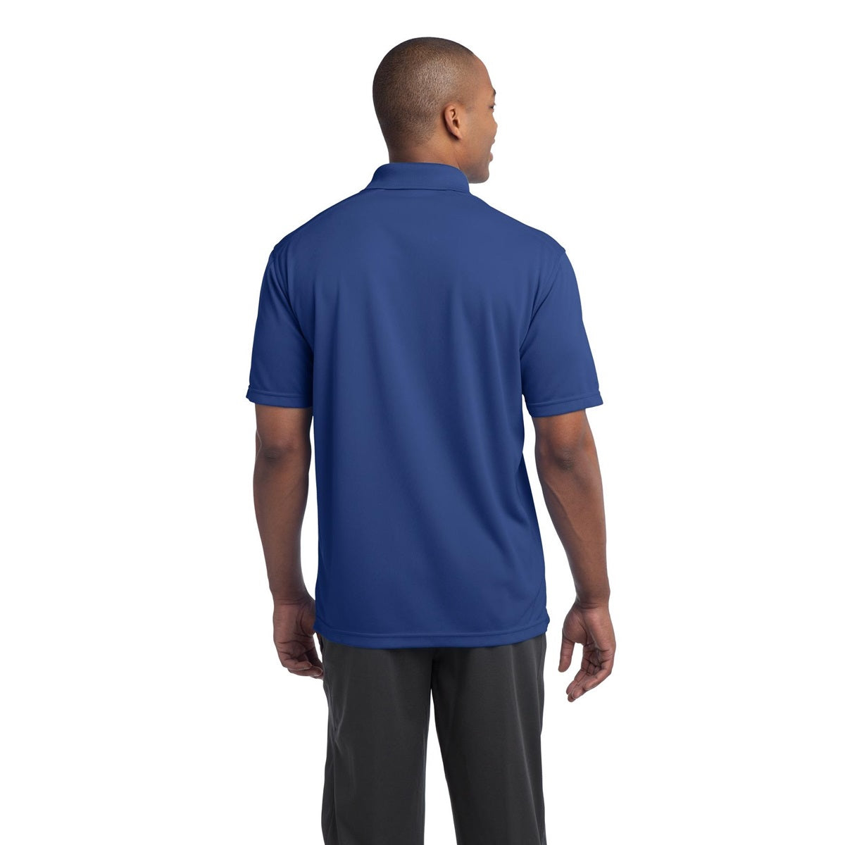 Black Polo Shirt - Sport-Tek - Moisture-Wicking Fabric