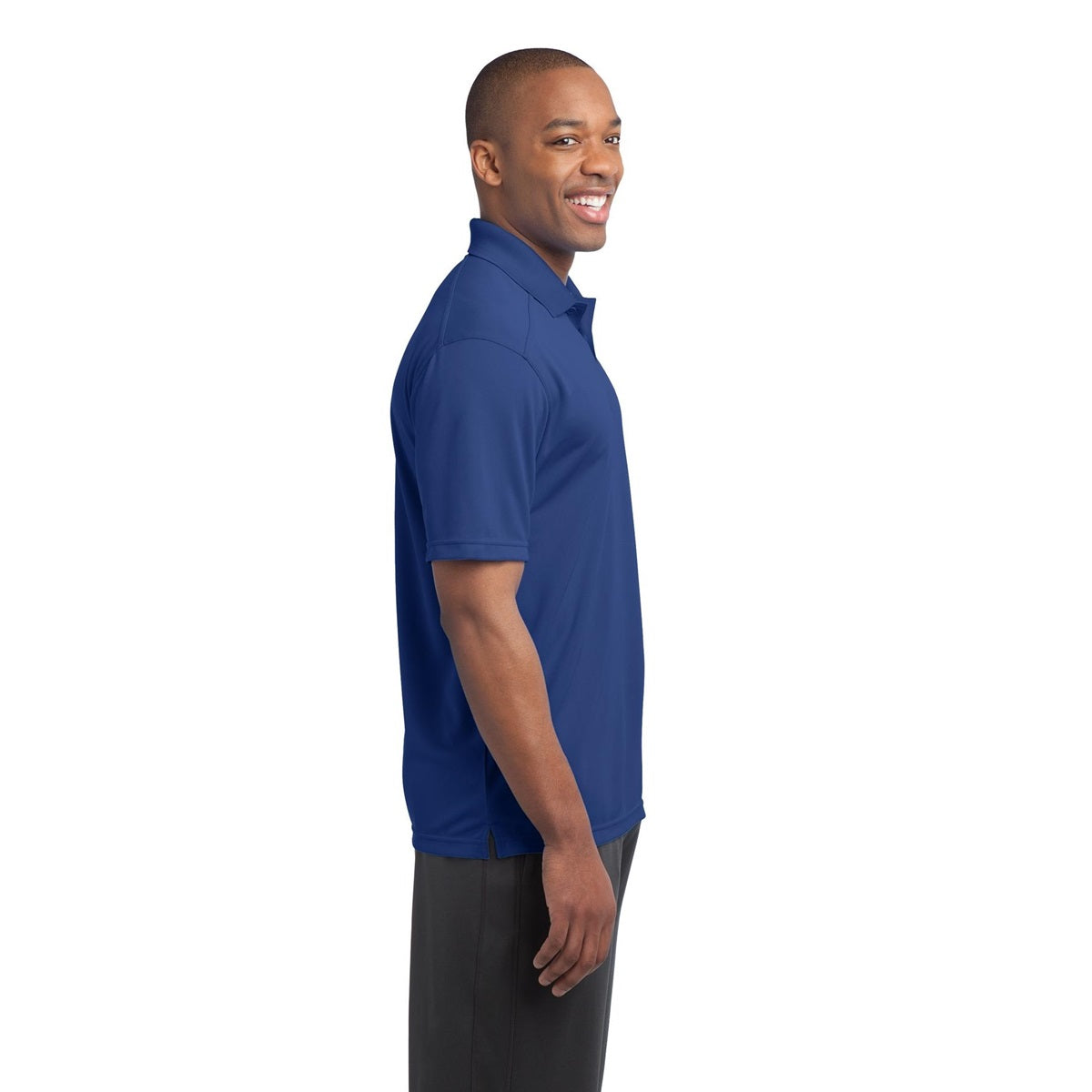 Black Polo Shirt - Sport-Tek - Moisture-Wicking Fabric
