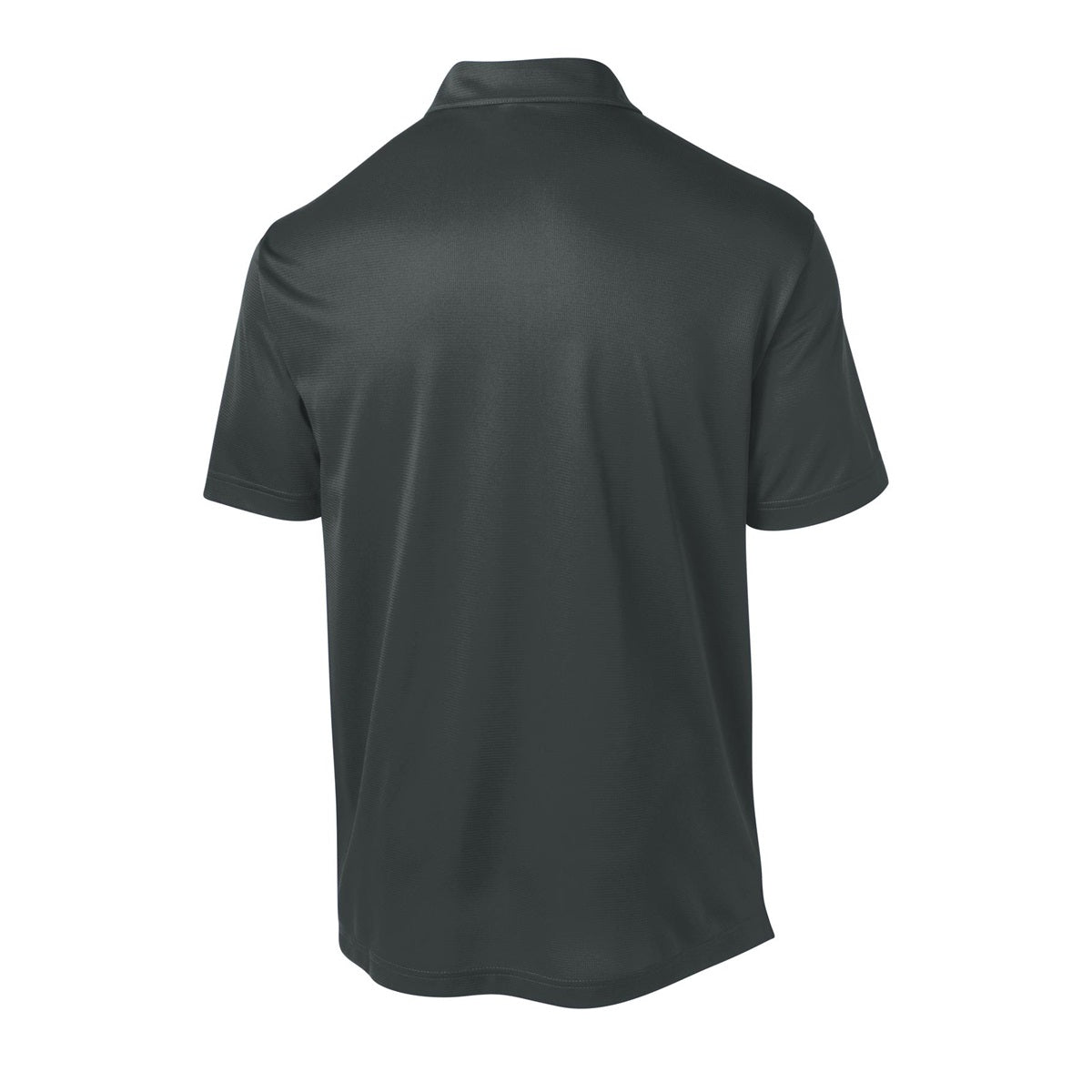 Black Polo Shirt - Sport-Tek - Textured Polyester - Stylish Fit