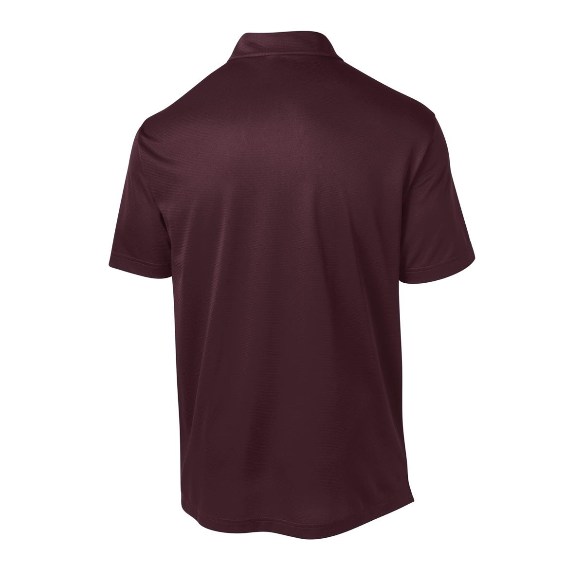 Black Polo Shirt - Sport-Tek - Textured Polyester - Stylish Fit