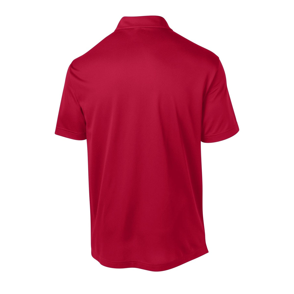 Black Polo Shirt - Sport-Tek - Textured Polyester - Stylish Fit