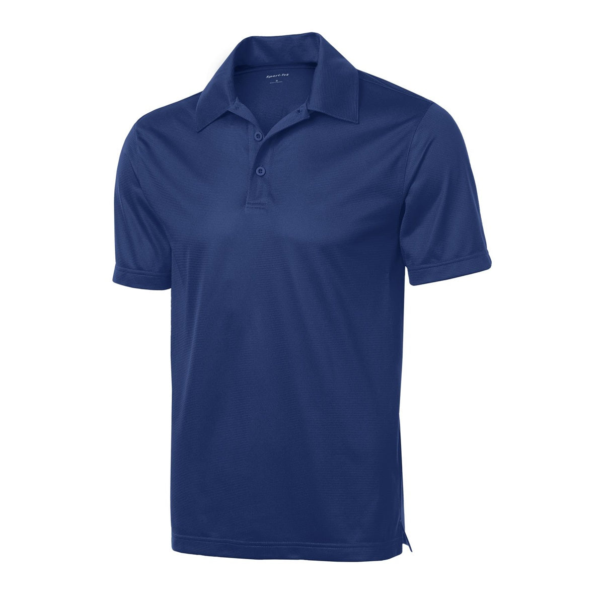 Black Polo Shirt - Sport-Tek - Textured Polyester - Stylish Fit