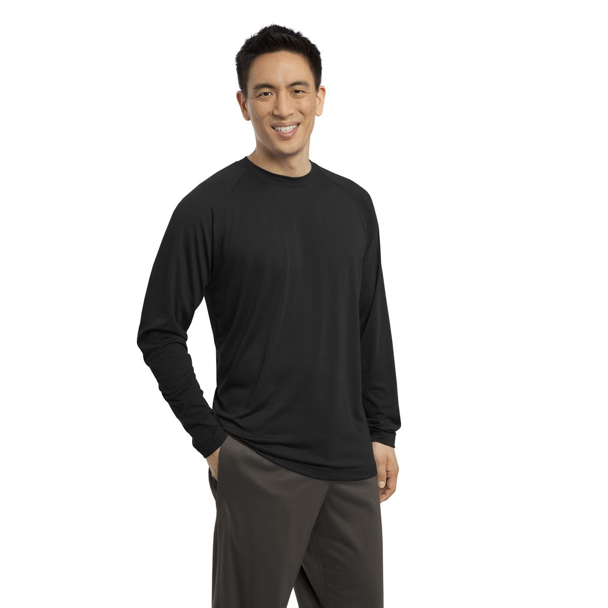 Black T-Shirts - Sport-Tek - Soft Moisture-Wicking Fabric