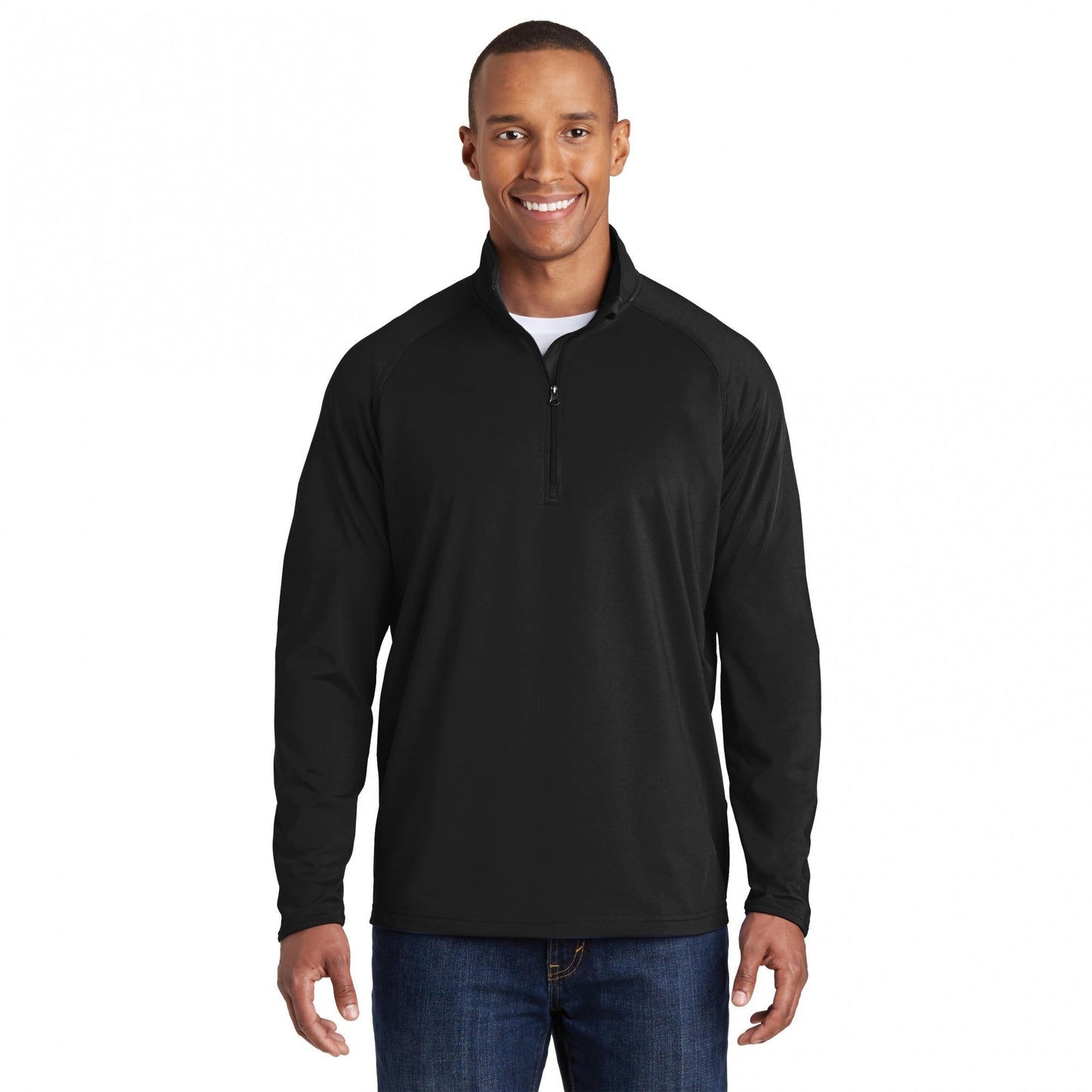 Charcoal Grey Sweatshirt - Sport-Tek - Soft Stretch