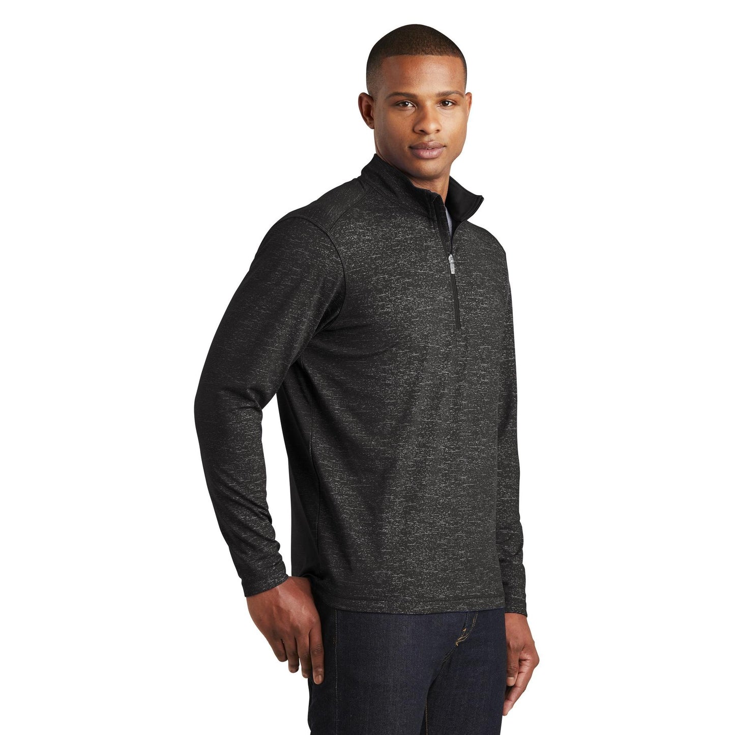 Black Sweatshirts - Sport-Tek - Reflective Pullover - Comfortable Fit