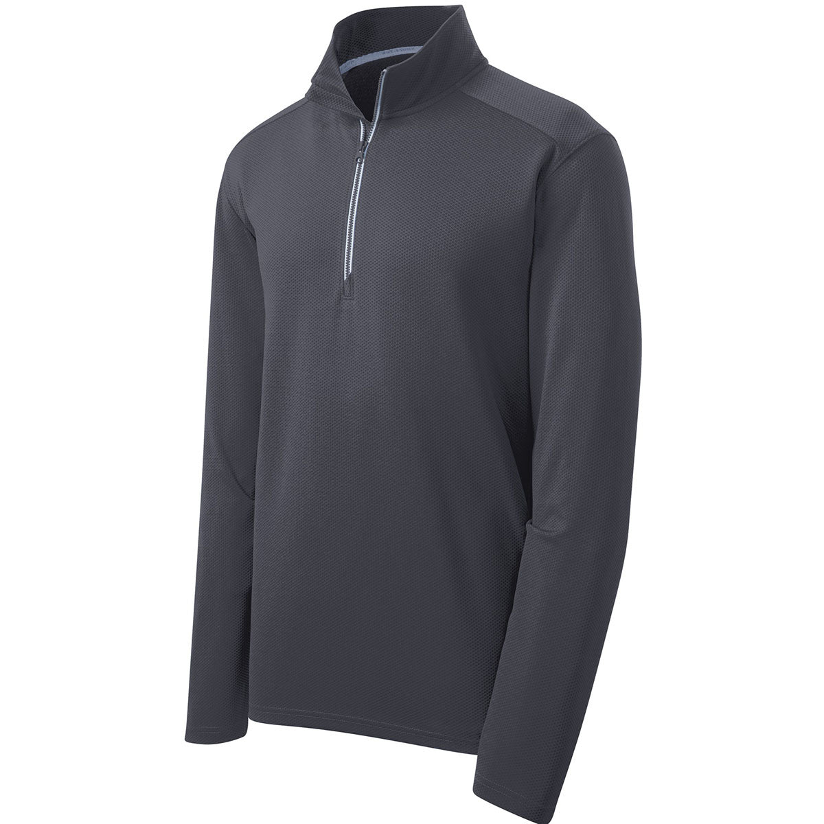 Black Textured Jacket - Sport-Tek - Moisture-Wicking
