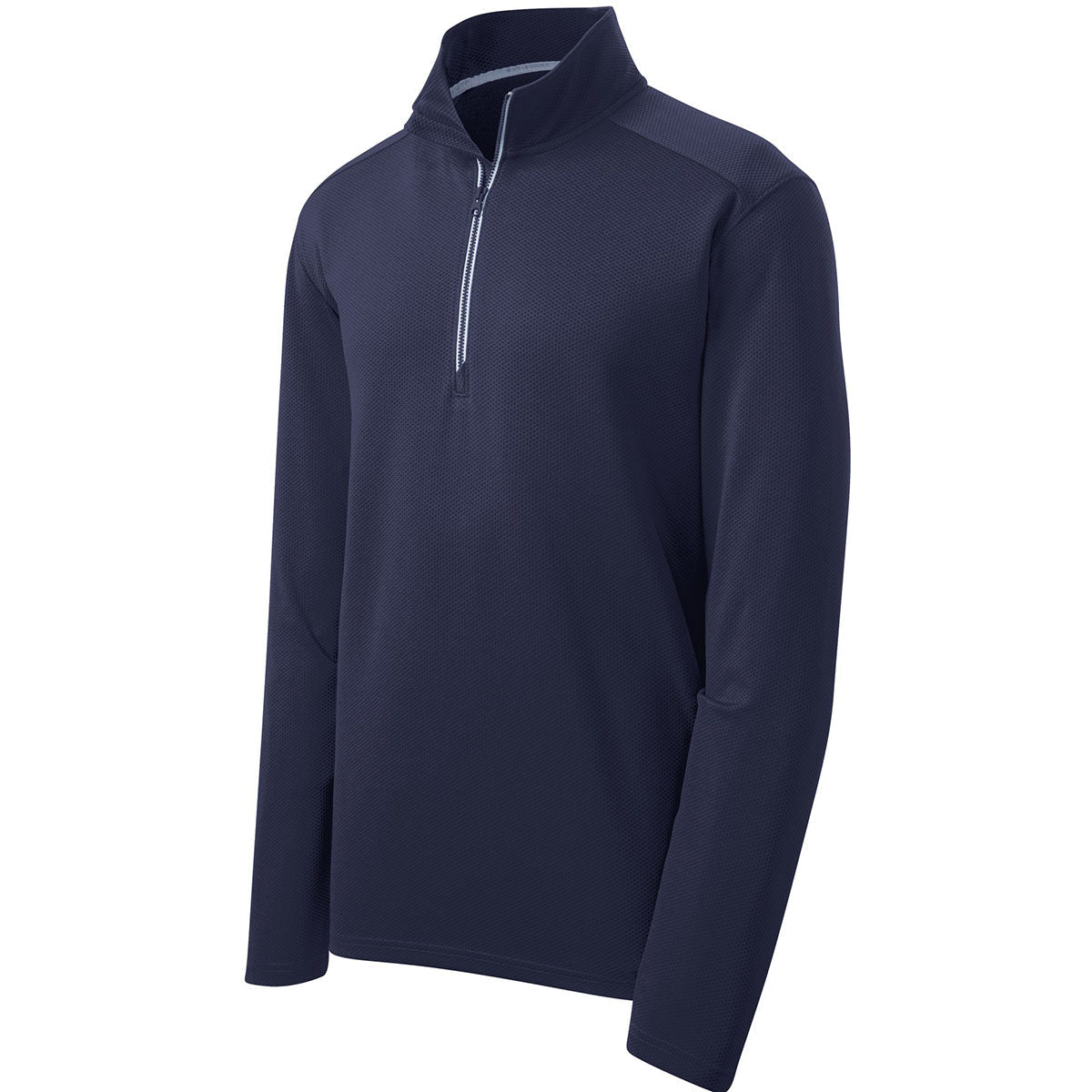 Black Textured Jacket - Sport-Tek - Moisture-Wicking