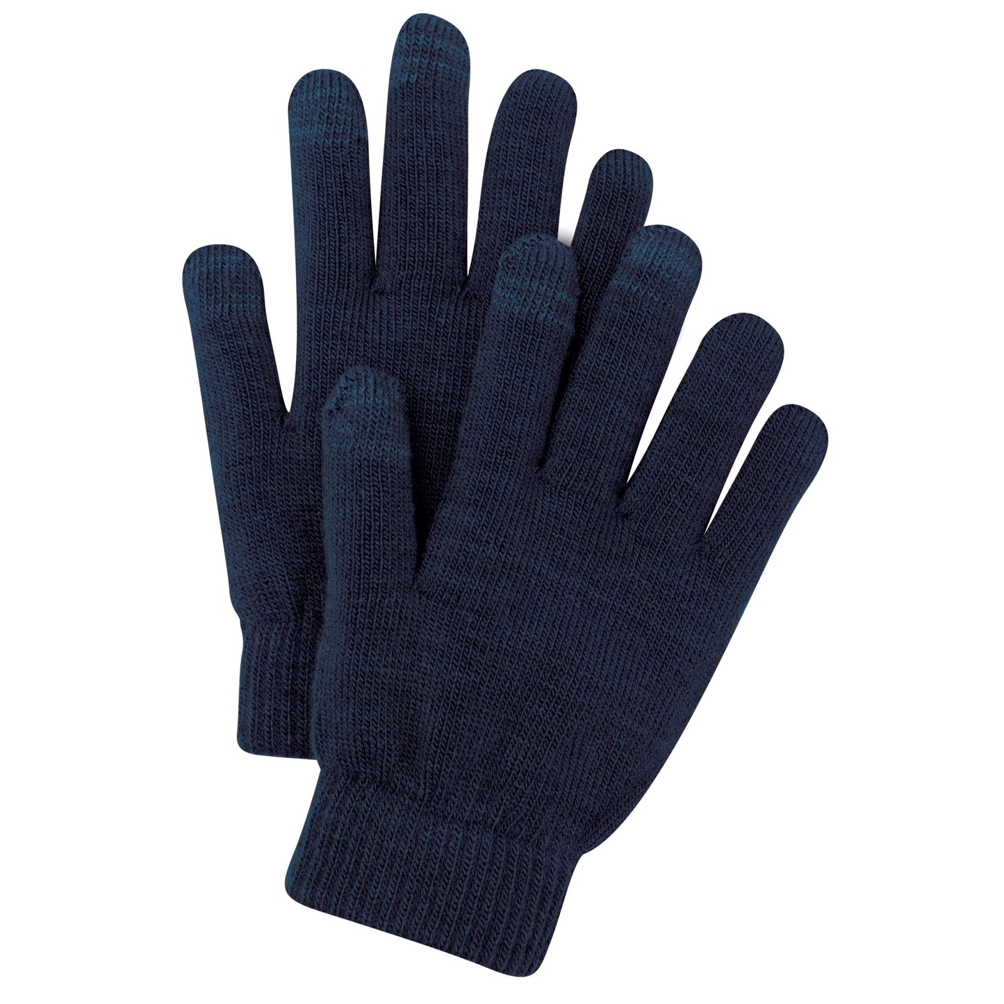 Black Touchscreen Gloves - Sport-Tek - Cozy Acrylic