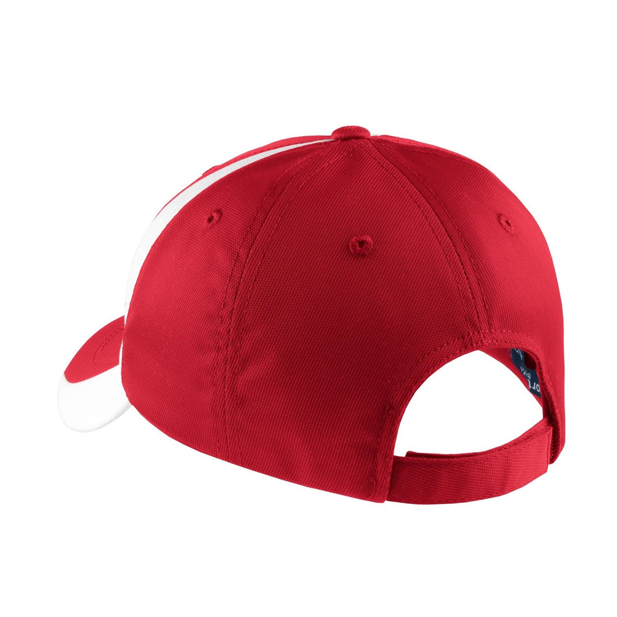 Black/True Red Ball Caps - Sport-Tek - Sporty Design