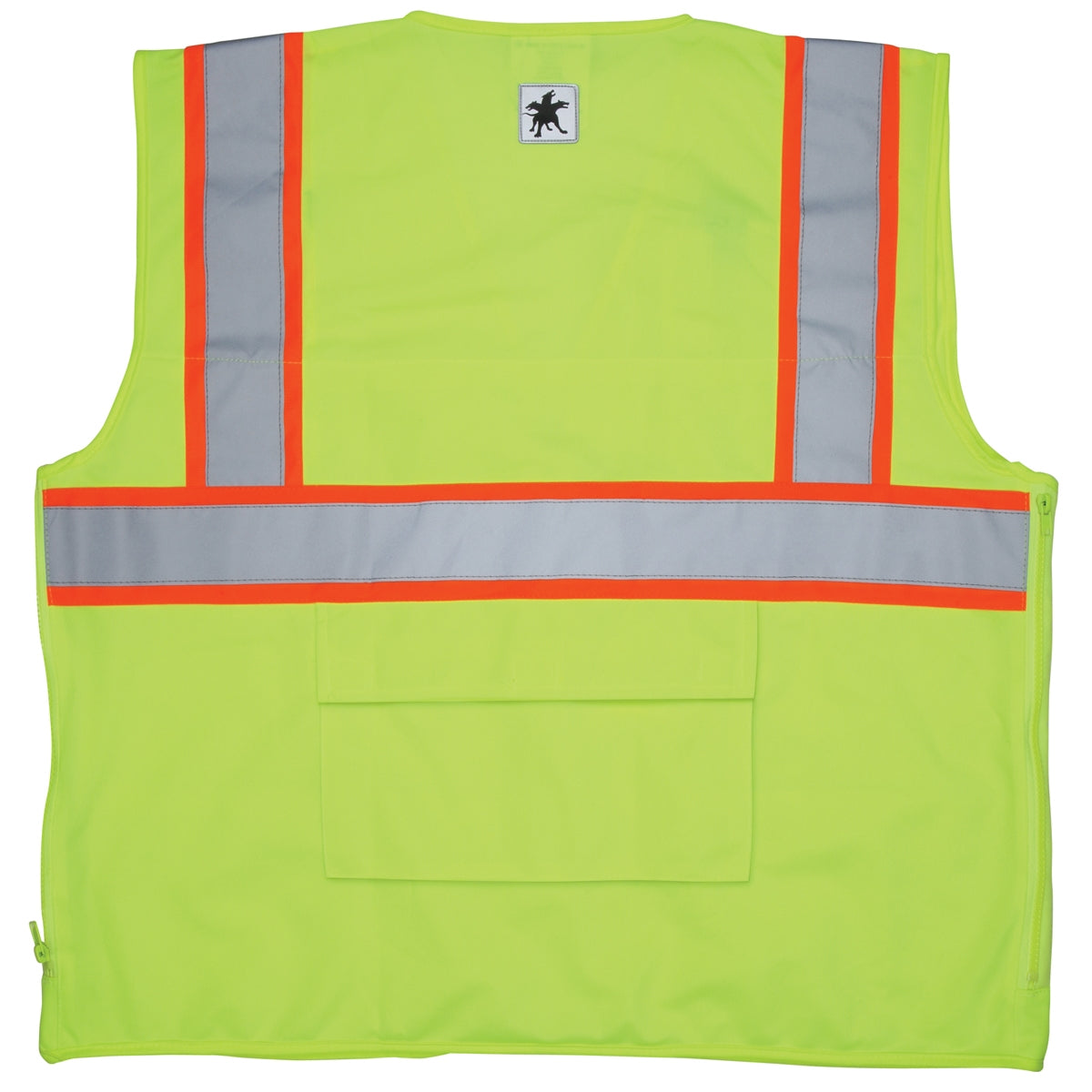 Yellow/Lime Safety Vest - MCR Safety - Solid Surveyor